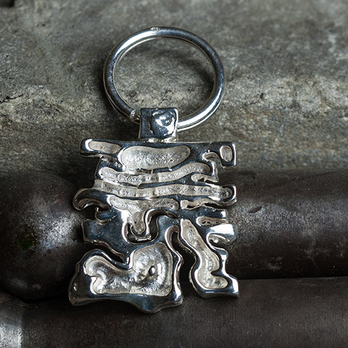 Silver key chains