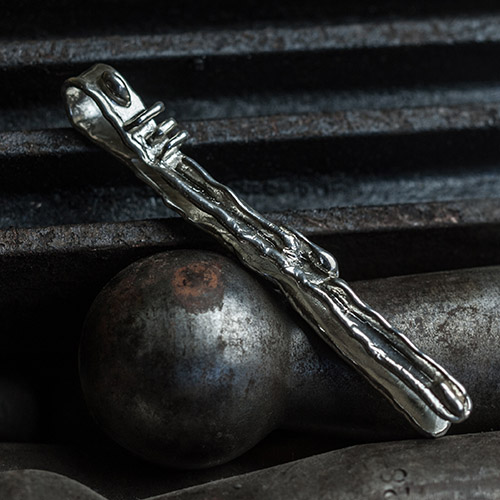 Silver bookmark